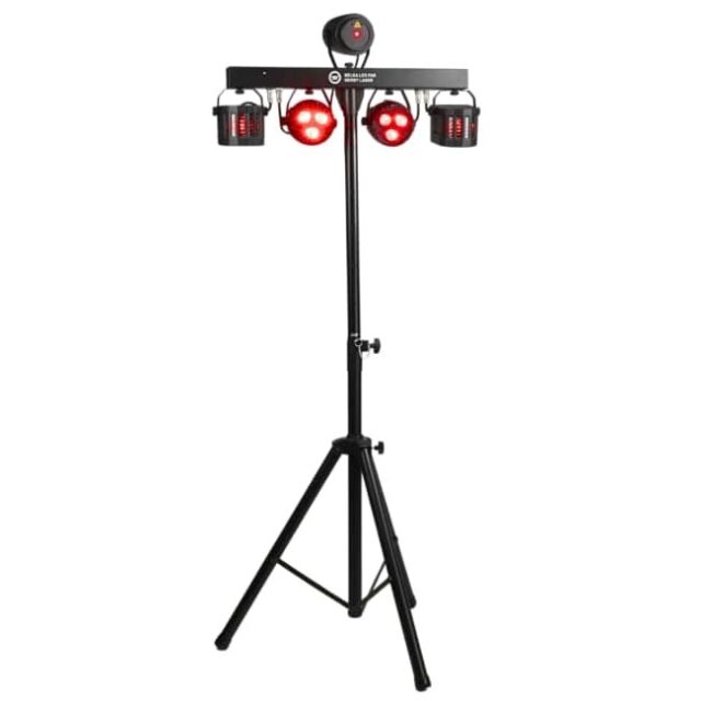 LIGHT4ME Belka LED Par Derby Laser - lighting kit - imagine 19