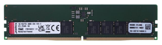 Kingston dedicated memory for Dell 16GB DDR5-4800Mhz ECC Module - imagine 3