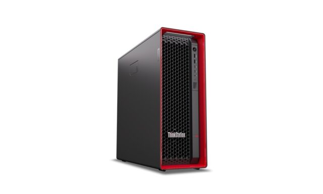 Lenovo ThinkStation P5 Intel Xeon W w3-2435 32 GB DDR5-SDRAM 1 TB SSD Windows 11 Pro for Workstations Tower Workstation Black  Red - imagine 2