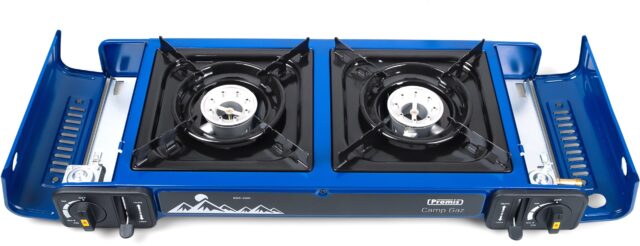 PROMIS 2-burner gas camping stove - imagine 5