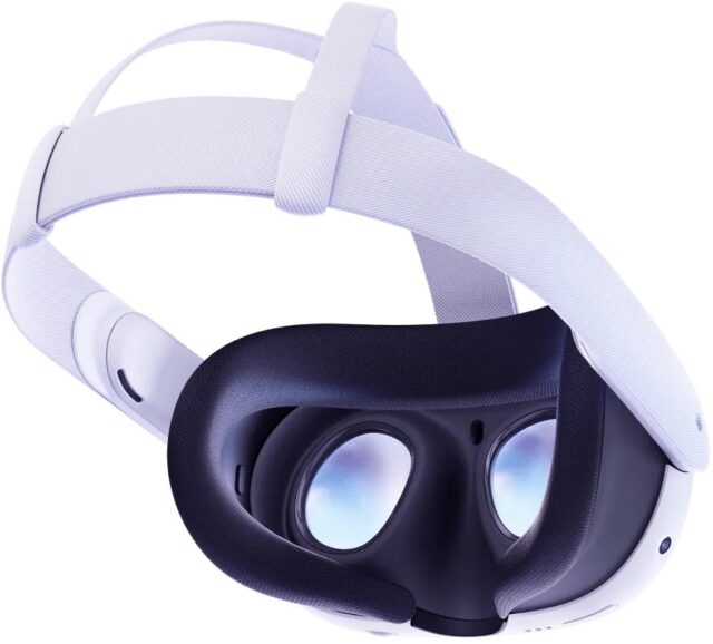 META Quest 3 Dedicated head mounted display White - imagine 3