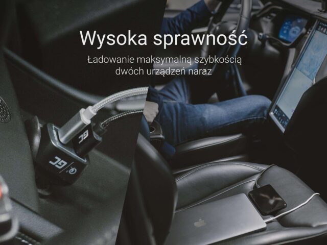 Green Cell CAD33 mobile device charger Black Indoor - imagine 5