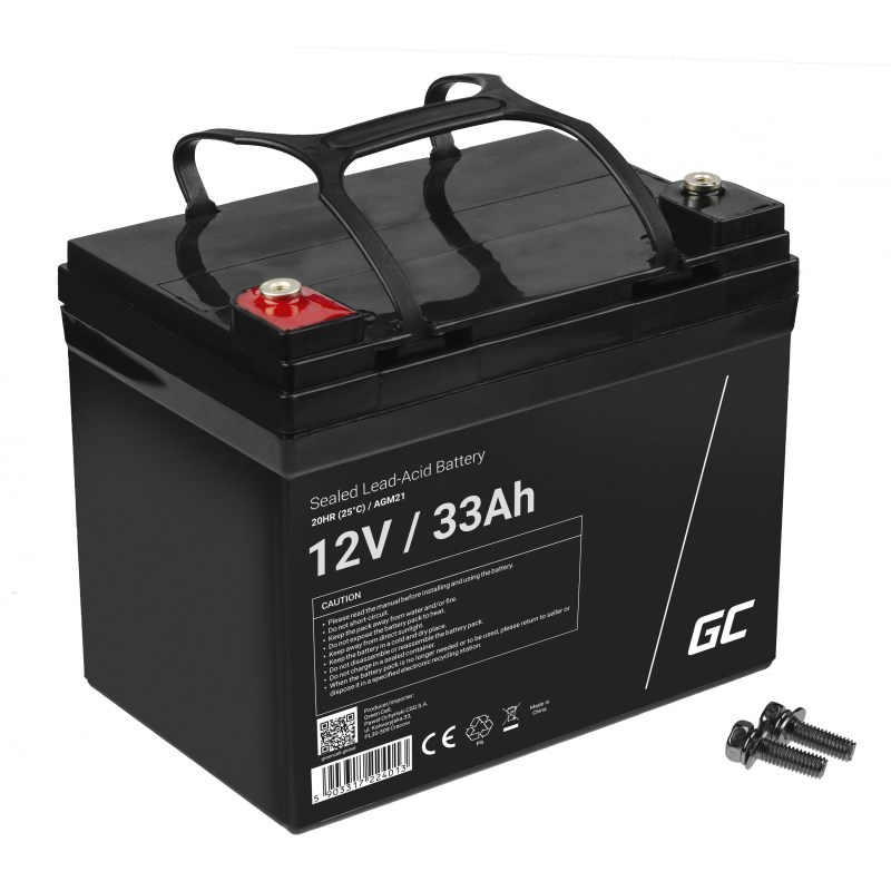 cps-1c91e5954072e355557ad9601bc22044-2026-01-17-07-20-14 Green Cell AGM21 UPS battery Sealed Lead Acid (VRLA) 12 V 33 Ah - imagine 1