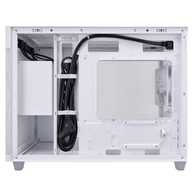 ASUS Prime AP201 MicroATX Mini Tower White - imagine 3