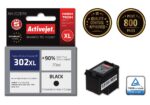 Activejet AH-302BRX ink for HP printer; HP 302XL F6U68AE replacement; Premium; 20 ml; black - imagine 2
