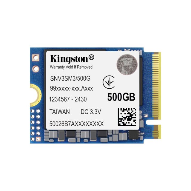 Kingston Technology 500G NV3 M.2 2230 NVMe SSD - imagine 4