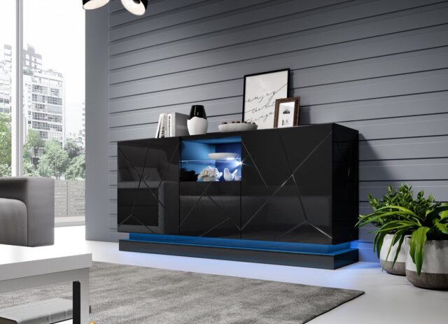 Lighting dresser QIU 2D1K blue - imagine 5