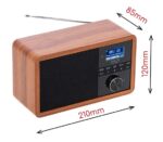 Adler AD 1184 radio Portable Digital Black  Wood - imagine 13