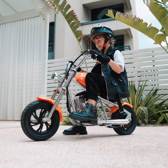Electric vehicle children's motorcycle XRIDER Cruiser 12 - imagine 4