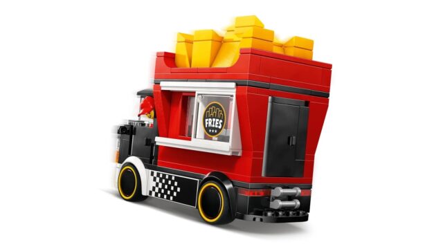 LEGO CITY 60488 Fries Food Truck - imagine 6