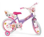 16  Paw Patrol Purple 1680 Girl children's bicycle + Paw Patrol pink children's helmet TOIMSA 10896 - imagine 2