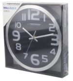 Esperanza EHC013K Wall Clock - Zurich - Black Quartz clock Oval Black  White - imagine 2