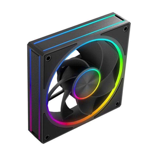 MODECOM VOLCANO LOOP 120 ARGB Reverse Fan Black - imagine 6