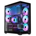 MODECOM Volcano SPACE XL ARGB FULL TOWER 5F Black - imagine 2