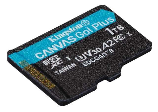 Kingston Technology 1TB microSDXC Canvas Go Plus Gen4 200MB/s A2 U3 V30 Card + Adapter - imagine 9