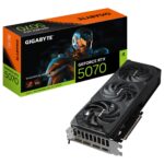 GIGABYTE GeForce RTX 5070 WINDFORCE OC SFF 12G Graphics Card - 12GB GDDR7  192bit  PCI-E 5.0  2542 MHz Core Clock  3 x DP 2.1a  1 x HDMI 2.1b  NVIDIA DLSS 4  GV-N5070WF3OC-12GD