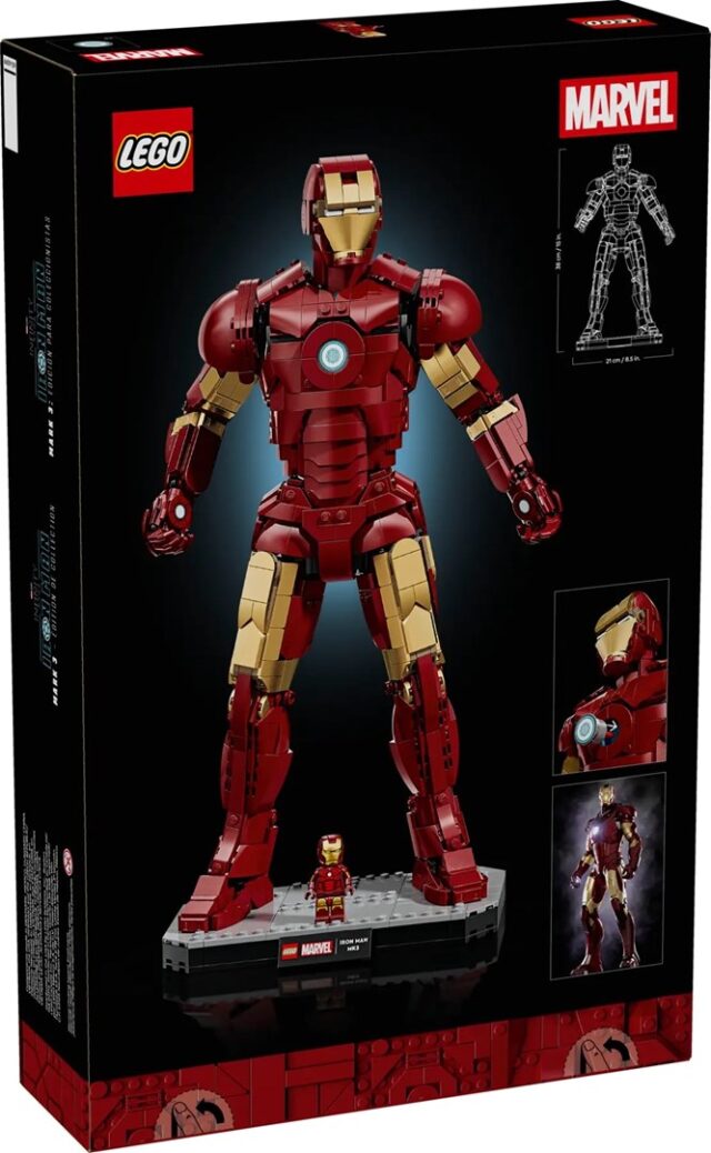 LEGO MARVEL 76344 Iron Man Mark 3 — Collectors' Edition - imagine 2
