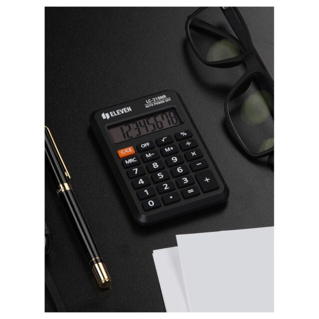 Eleven LC-210NR pocket calculator - imagine 6