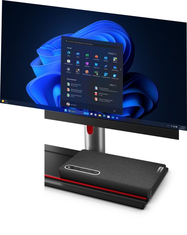 Lenovo ThinkCentre M90a Gen 5 Intel® Core™ i7 i7-14700 60.5 cm (23.8 ) 1920 x 1080 pixels Touchscreen All-in-One PC 16 GB DDR5-SDRAM 1 TB SSD Windows 11 Pro Wi-Fi 6E (802.11ax) Black - imagine 12