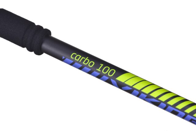 VIKING CARBO LITE TREKKING POLES BLACK/LIME - imagine 6