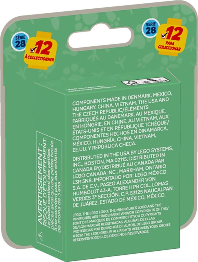 LEGO 71051 Minifigures Seria 28 - Zwierzęta V110 - imagine 2