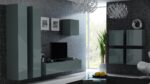 Cama Full cabinet VIGO '180' 180/40/30 grey/grey gloss - imagine 11