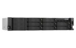 Qnap TS-855eU-RP-8G  2U  8 x 2.5 /3.5  SATA  Intel Atom C5125 8C/8T  8 GB SODIMM DDR4 (max. 64GB )  2 x 2.5GbERedundant PSU - imagine 4