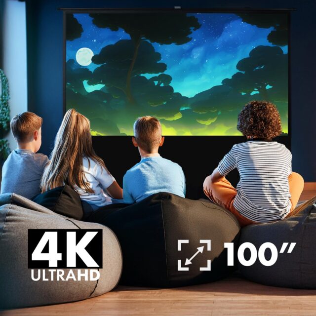 Maclean MC-213 Portable Projection Screen  Compact  Floor  100   16:10 - imagine 7