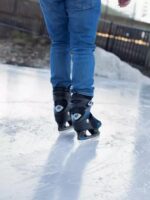 Men's skates K2 F.I.T. ICE PRO black blue 43.5 - imagine 5