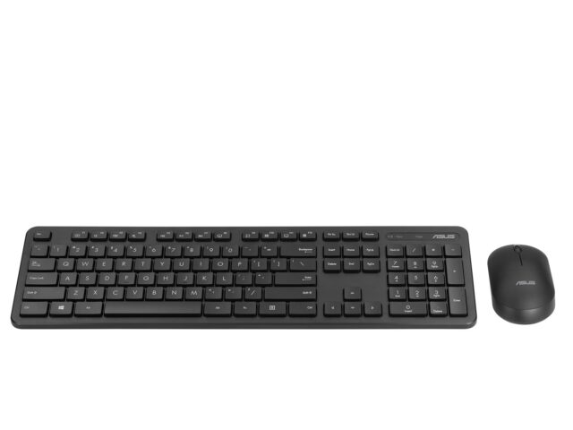 ASUS CW100 keyboard Mouse included Universal RF Wireless QWERTY US English Black - imagine 2