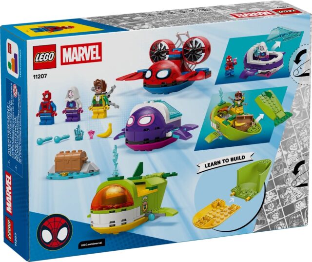 LEGO MARVEL 11207 Spidey: Underwater Vehicles - imagine 2