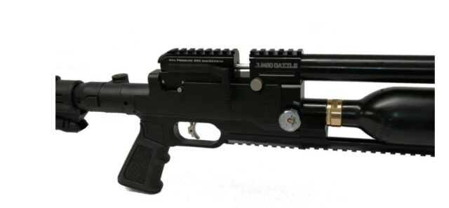 Air rifle Kral Puncher Jumbo Dazzle PCP black 5 5 mm EKP - imagine 15