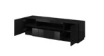 Cama TV stand REJA black gloss/black gloss - imagine 6