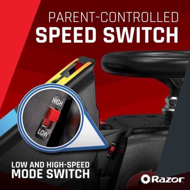 Razor CRAZY CART Shift Lightshow Lithium - Pojazd elektryczny do driftu - imagine 8