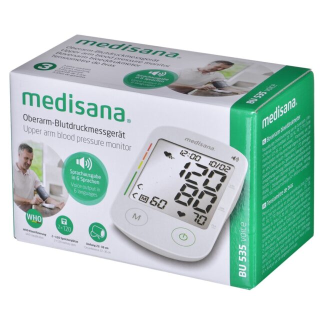 Upper arm blood pressure monitor Medisana BU 535 - imagine 12