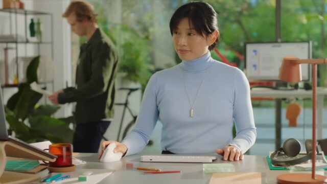 Logitech Lift Vertical Ergonomic Mouse - imagine 2