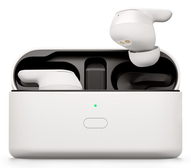 EPOS ADAPT E1 True Wireless Stereo (TWS) In-Ear Business/Everyday Bluetooth Headset White - imagine 4