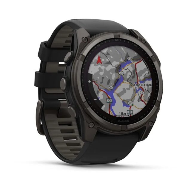 Garmin fenix 8 3.56 cm (1.4 ) 51 mm Digital 280 x 280 pixels Touchscreen Titanium Wi-Fi GPS (satellite) - imagine 3