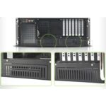 Techly Chassis Industrial Rack 19/Desktop 4U Ultra Compact Black  I-CASE MP-P4HX-BLK6 - imagine 7