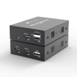 Techly IDATA HDMI-KVM4 KVM extender Transmitter & receiver - imagine 2