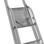Krause Solidy Folding ladder silver - imagine 5
