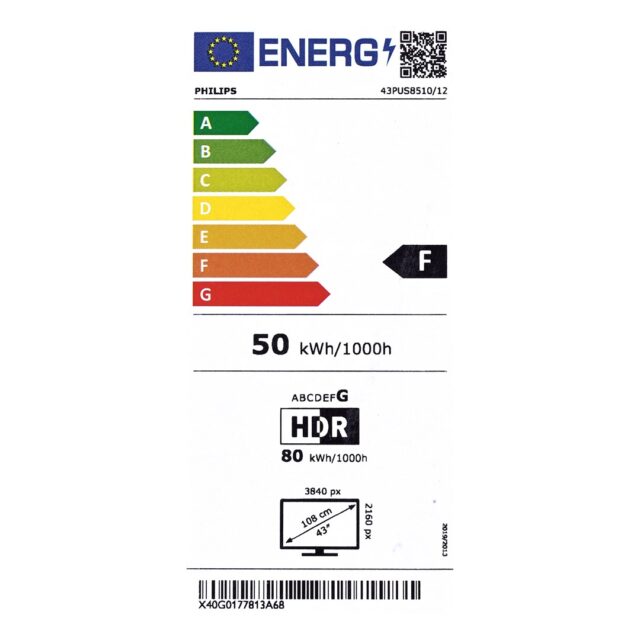 Philips 43PUS8510 109.2 cm (43 ) 4K Ultra HD Smart TV Wi-Fi Black - imagine 16