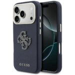 Case Guess FW Resin Logo for iPhone 17    Pro  blue