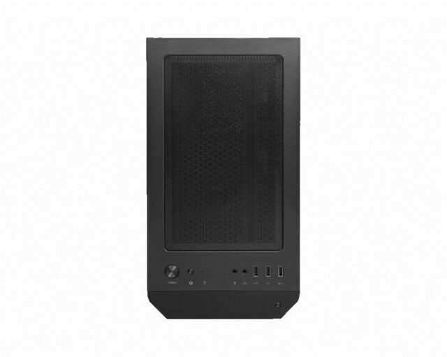 MSI MAG FORGE M100R computer case Micro Tower Black  Transparent - imagine 4