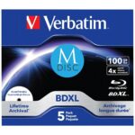 Płyta BDXL Verbatim 100GB 4xSpeed  do     druku 5szt 43834 - imagine 2