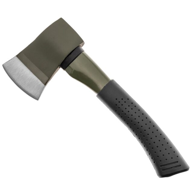 Mil-Tec Axe with cover Olive - imagine 5
