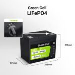 Green Cell LFPGC12V60AH UPS battery Lithium Iron Phosphate (LiFePO4) 12.8 V 60 Ah - imagine 4