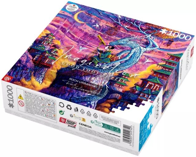 Puzzle Good Loot Imagination - Roch Urbaniak: Sakura & Ryu 1000 pc(s) - imagine 6