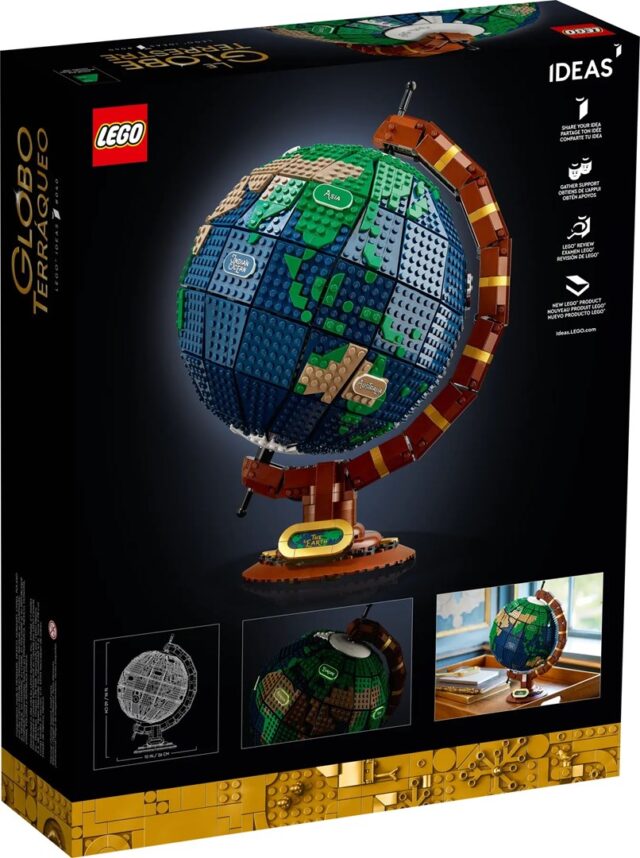 LEGO IDEAS 21332 THE GLOBE - imagine 2