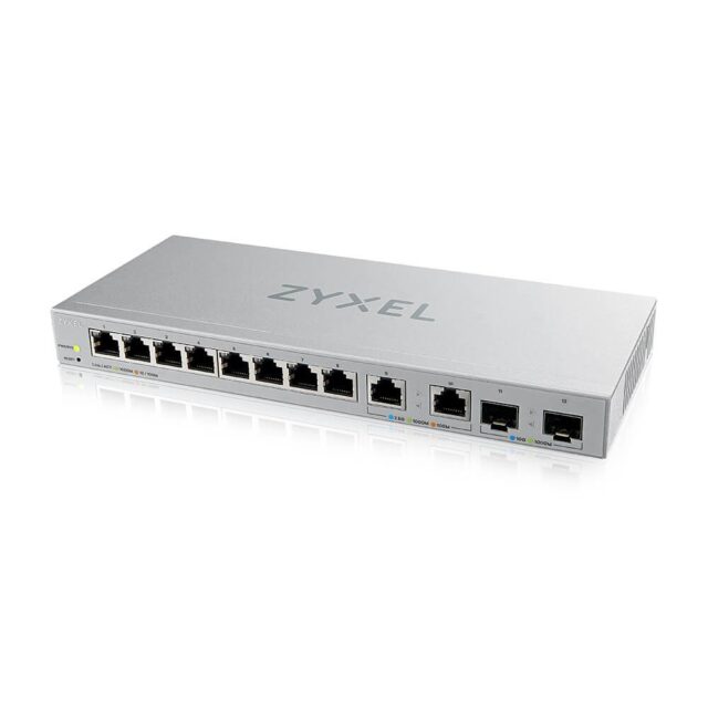 Zyxel XGS1210-12-ZZ0102F network switch Managed Gigabit Ethernet (10/100/1000) Grey - imagine 7